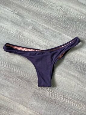 Victoria’s Secret purple ruched Itsy bikini bottom size small